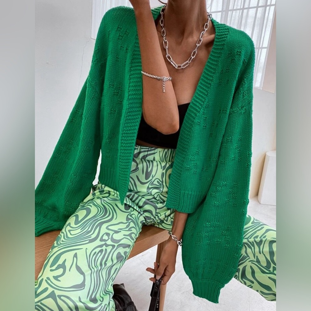 SHEIN free knit cardigan